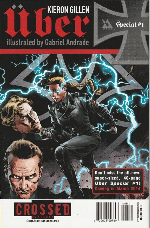 Crossed Badlands # 48 Cover A NM Avatar 2014 [N3]