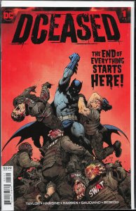 DCeased #1 Second Print Cover (2019) DCeased