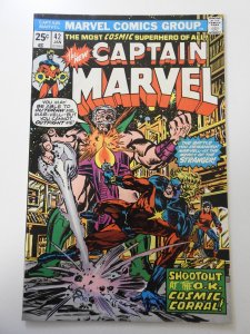 Captain Marvel #42 (1976) VF- Condition! MVS intact!