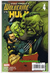 ULTIMATE WOLVERINE vs HULK #4, VF+, Battle, 1st, Claws, 2009, more in store