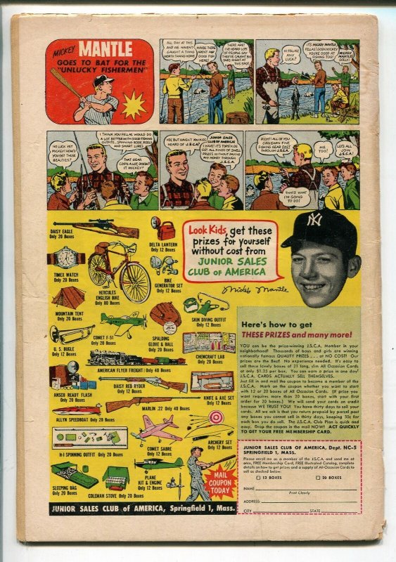 DETECTIVE #245 1957-DC COMICS-BATMAN-ROBIN-DYNAMIC TRIO-MICKEY MANTLE-vg 