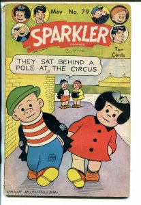 SPARKLER #79-1948-UNITED FEATURES-NANCY-BUSHMILLER-TARZAN-CAPT AND KIDS-vg