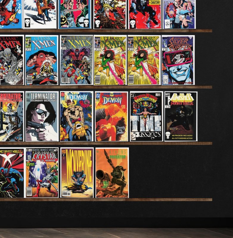 Huge Lot 150+ Comics with Silver Surfer, The Punisher, The Avengers & More!