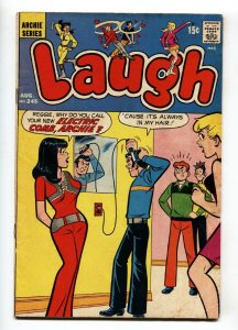 LAUGH #245-1971-MLJ/ARCHIE-Electric comb cover-BETTY-VERONICA-JUGHEAD-vg