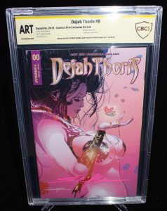 Dejah Thoris #0 CBCS (ART) Signed/Sketch by Stuart Sayger - 2018