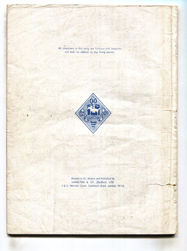 Strange Adventures #1 1946-Rare British Horror Pulp Magazine