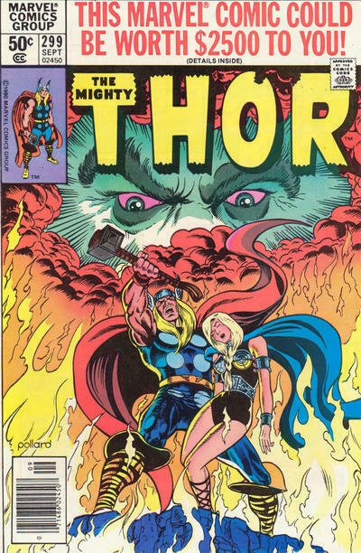 Thor #299 (Newsstand) VG; Marvel | low grade comic - save on shipping - details