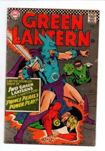 Green Lantern #45 - Golden Age Green Lantern Alan Scott appearance - 1966 - VG