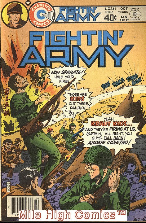 FIGHTIN' ARMY (1956 Series) #141 Fine Comics Book