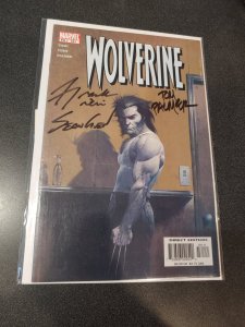 WOLVERINE #181 SIGNED BY FRANK TIERI, SEAN CHEN & TOM PALMER WITH COA