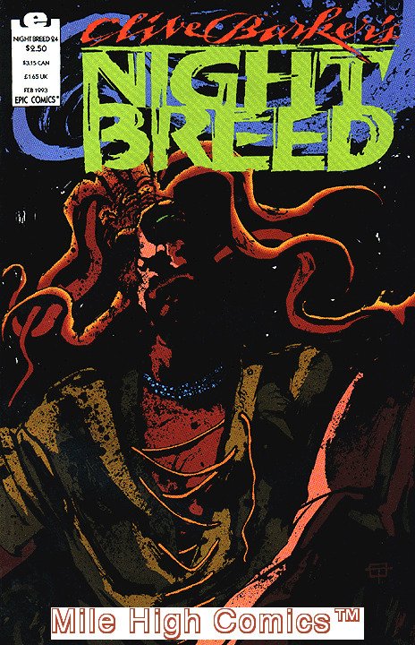 NIGHTBREED (1990 Series)  (MARVEL) (CLIVE BARKER'S) #24 Near Mint Comics Book