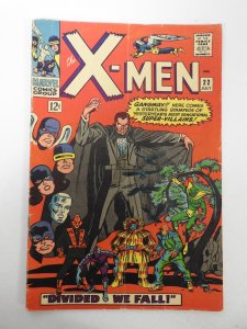 The X-Men #22 (1966) VG- Condition glue residue fc