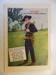 SIX-GUN HEROES # 7 GOLDEN AGE WESTERN HOPALONG LANE LARUE