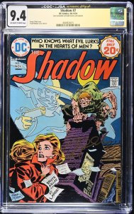 Shadow #7 (10-11/74) Signed by Alec Baldwin Graded CGC x JSA 9.4