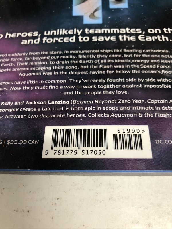 Aquaman & The Flash Void song (2023) DC Comics TPB SC Collin Kelly