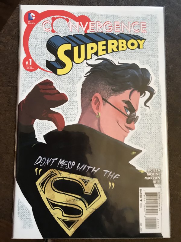 Convergence Superboy 1,2 Complete Mini-Series Set 2015