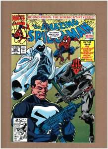 Amazing Spider-man #355 Marvel 1991 Punisher Moon Knight Night Thrasher VF/NM