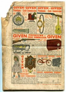 Kellys Comics #25 1950- Marvel Golden Age Wrestling cover poor