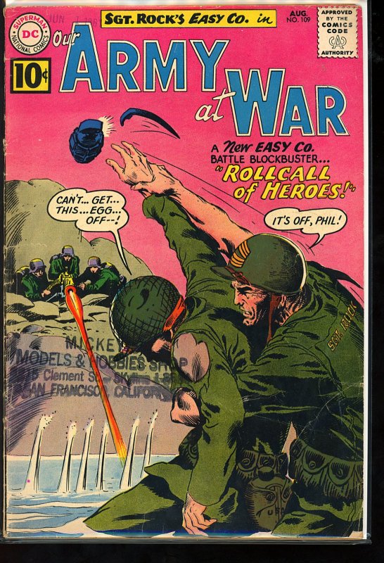 Our Army at War #109 (1961)