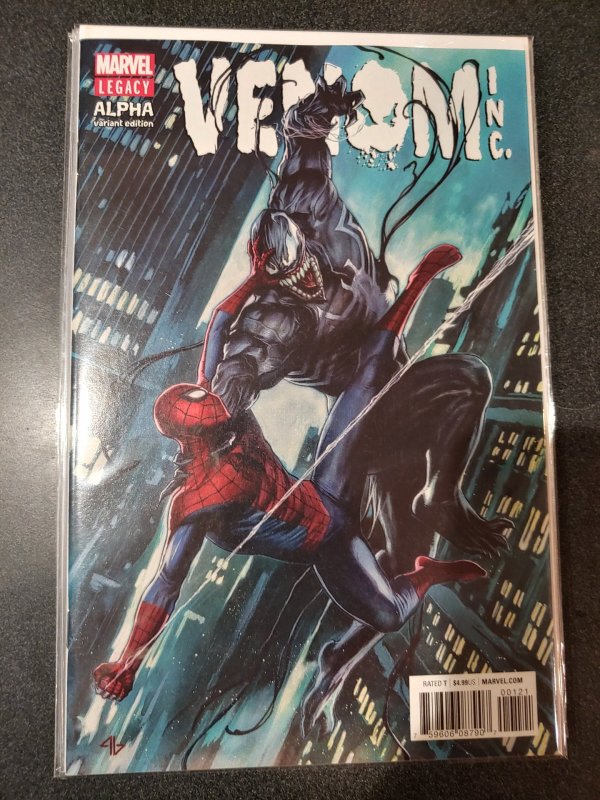 Venom Inc Alpha #1 One-Shot, Granov Variant, 1st Print,Marvel 2017