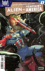 Alien vs Captain America #1 Comic Book 2025 - Marvel