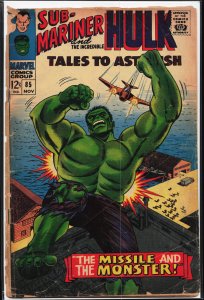 Tales to Astonish #85 (1966) Hulk