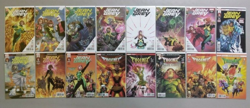 Jean Grey #1-11 and Phoenix Resurrection #1-5 Lot of 16 Complete Marvel 2017 NM