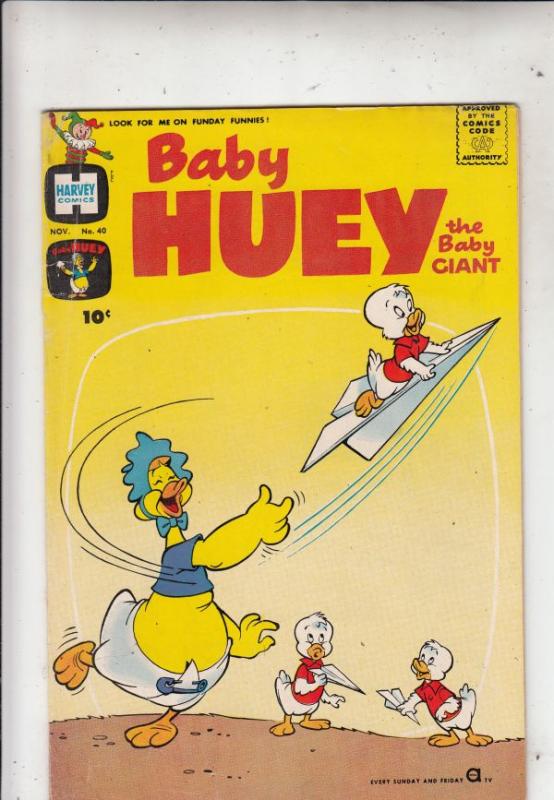 Baby Huey #40 (Nov-61) VG/FN- Mid-Grade Baby Huey