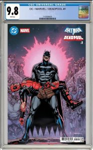 BATMAN/DEADPOOL #1 COVER R RYAN SOOK VARIANT CGC 9.8 NM PRESALE 11/19