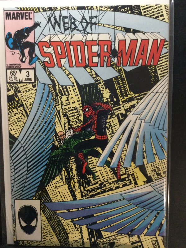 Web of Spider-Man #3 Direct Edition (1985)