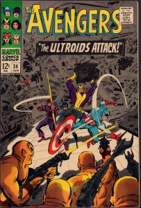 Avengers #36 - Black Widow App (6.5 / 7.0) 1967