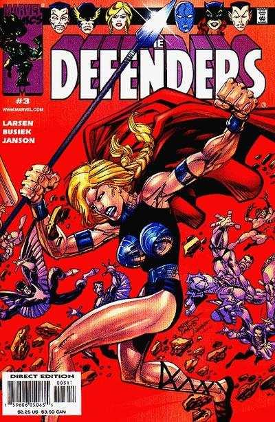 Defenders (2001 series) #3, NM (Stock photo)