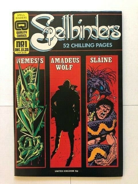 Quality Comics SPELLBINDERS #1  VERY FINE (PF956)