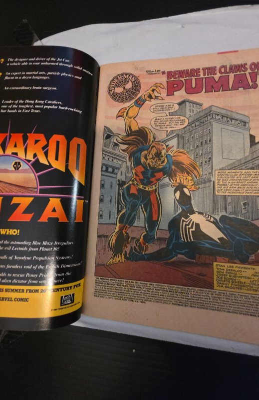 The Amazing Spider-Man #257 (1984)vs the puma