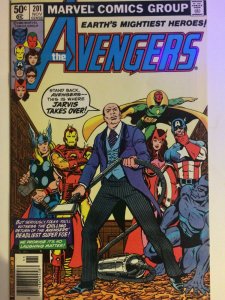 Avengers #201 Jarvis Takes Over Thor Captain America Iron Man 1980 VF/NM
