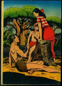 Tarzan #5 1948- Dell Comics- Edgar Rice Burroughs- Jesse Marsh VG