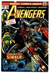 AVENGERS #124 comic book-iron man-Thor-captain america-1974