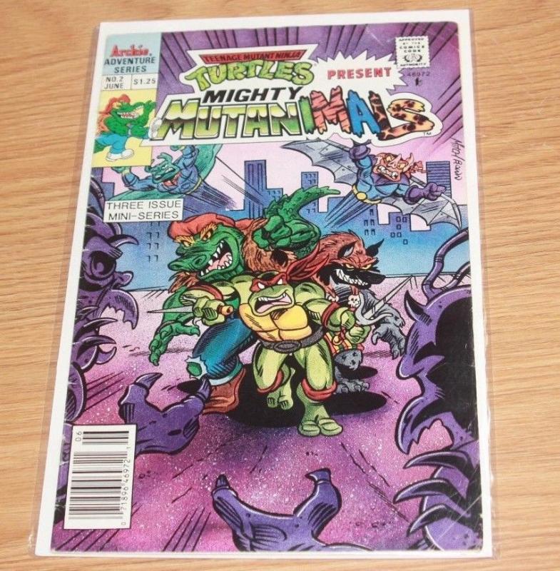 teenage mutant ninja turtles presents -Mighty Mutanimals #2 (Jun 1991, Archie)