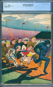Comic Cavalcade #1 (DC, 1942) CGC 4.5