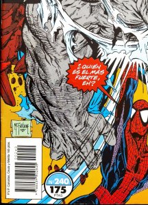 Spider-Man: El Hombre Araña #240 (1990) - Iconic McFarlane Hulk Battle - FN/VF