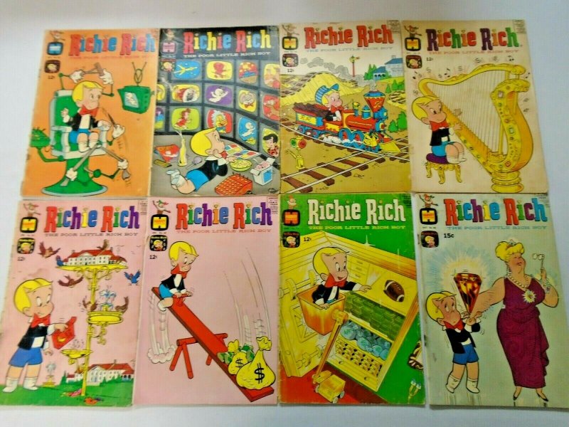 Silver Age Richie Rich Harvey Comic Lot 20 Different 4.0 VG