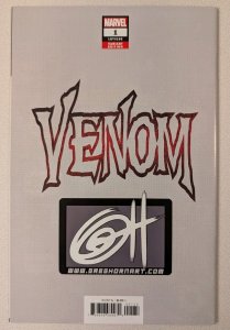 Venom #1 NM 2018 Greg Horn Cover D Webstore Exclusive Virgin Variant
