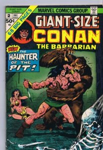 Giant Size Conan the Barbarian #2 ORIGINAL Vintage 1974 Marvel Comics GGA