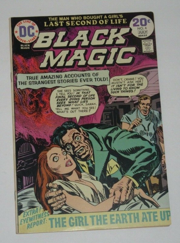 Black Magic #4 1974 DC Comics VF