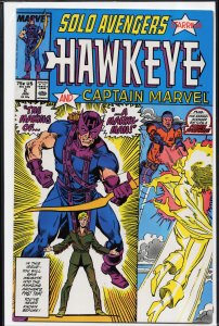 Solo Avengers #2 (1988) Captain Marvel