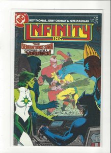 Infinity Inc. #8 Copper Age  DC Comics  VF/NM