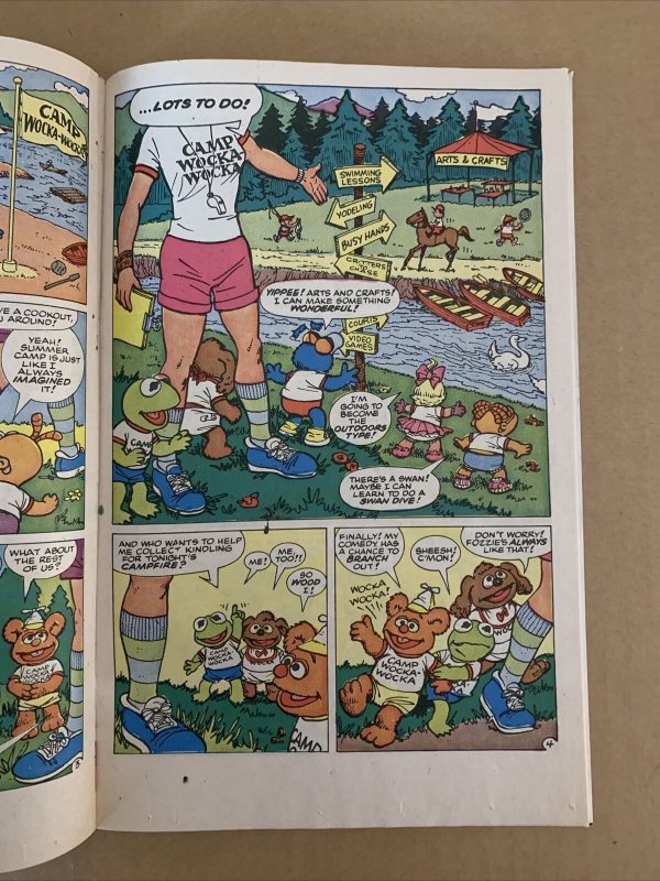 Muppet Babies #15. 1987 Marvel Comics 