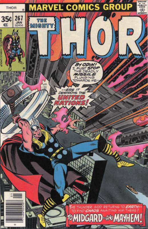 Thor #267 VF/NM; Marvel | save on shipping - details inside