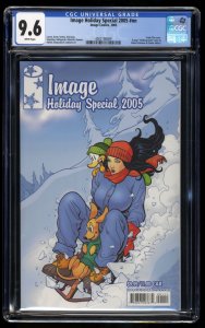 Image Holiday Special 2005 #nn CGC NM+ 9.6 White Pages Frank Cho Cover!