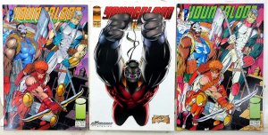 Youngblood Lot of 3 #0 x2, Strikefile 4 1992 Image Comics 1st Print Comic Books